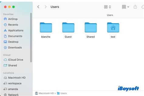how to go to user folder in mac