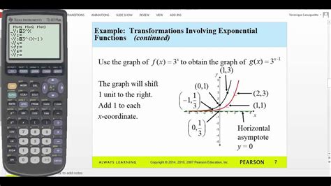 how to graph exponential functions on calculator