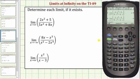 How To Graph Limits On Ti-84 Plus
