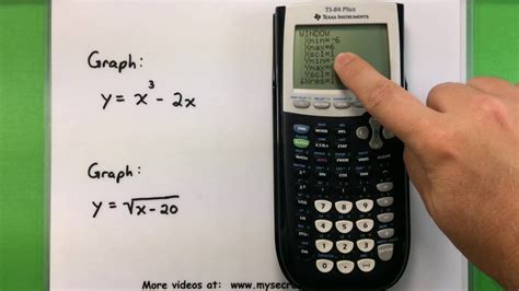 How To Graph Something On A Graphing Calculator
