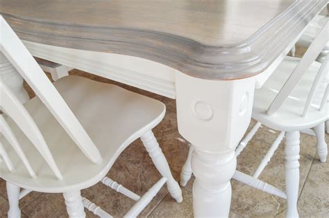 How To Gray Wash Table