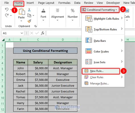 how to grey out rows in excel based on condition