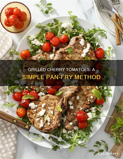 Grilled Cherry Tomato Skewers on Toast with Goat Cheese