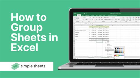 How To Group Multiple Sheets In Excel