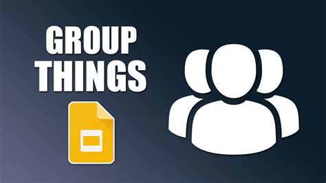 how to group on google slides on chromebook
