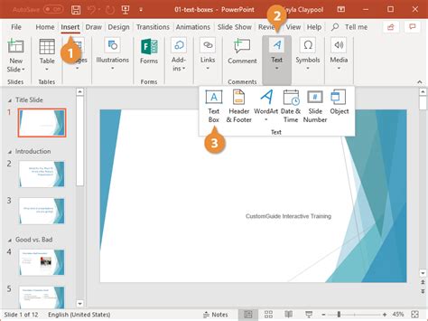 how to group text boxes in slides