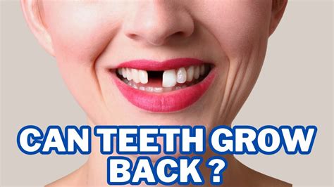 How To Grow Teeth Bone Back