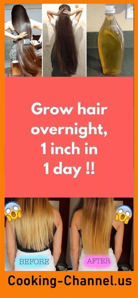 How To Grow Your Hair Faster Overnight Without Eggs