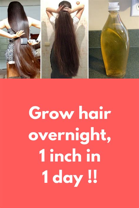 How To Grow Your Hair Long Fast Overnight