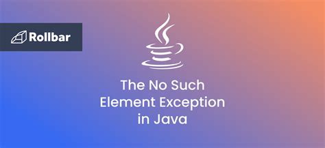 How To Handle No Such Element Exception In Java 8