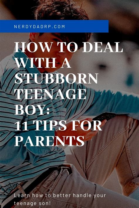 how to handle stubborn teenager