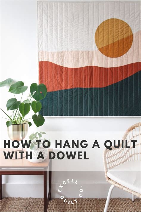 How To Hang A Large Quilt