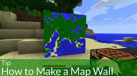 How To Hang A Map On A Wall In Minecraft