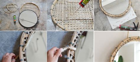 How To Hang A Mirror With Rope