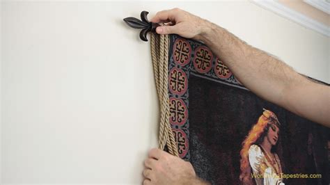 How To Hang A Tapestry With Hooks