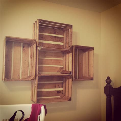 How To Hang Crates On Wall