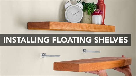 How To Hang Floating Wall Shelf