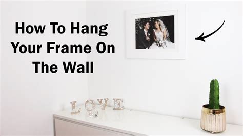 How To Hang Frames On Angled Walls