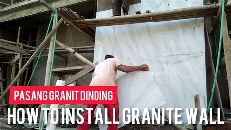 How To Hang Granite Wall