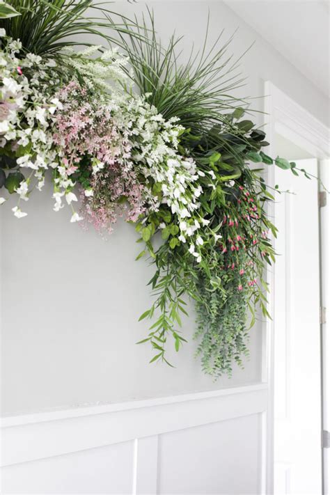 How To Hang Greenery Wall