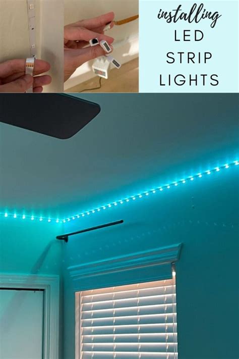 How To Hang Led Lights In A Bedroom
