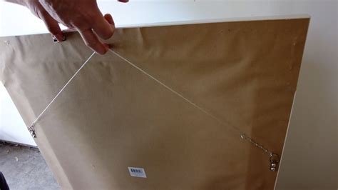 How To Hang Mirror Using Wire