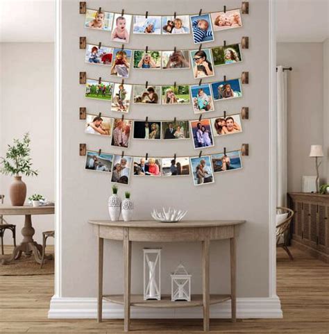 how to hang pictures on wall without nails diy