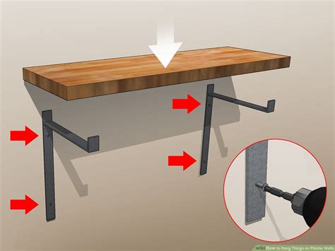 How To Hang Shelf In Plaster Wall