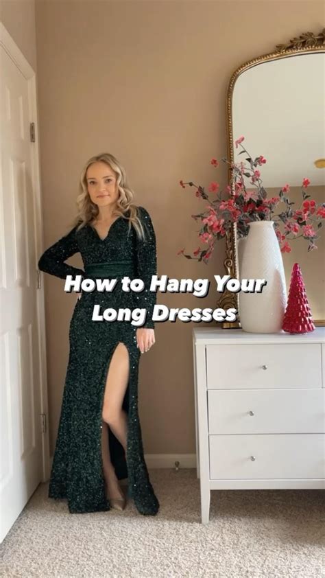 How To Hang Up Dresses