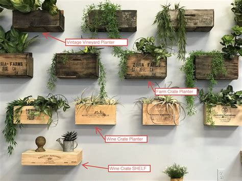 How To Hang Wine Crates On Wall