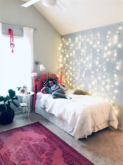 How To Hang Wire String Lights In Bedroom