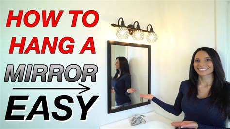 How To Hang Your Mirror