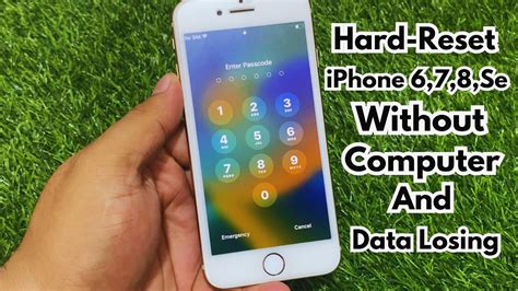 how to hard reset iphone 8 without emergency sos