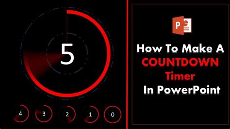 how to have a countdown timer in powerpoint