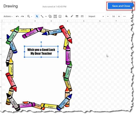how to have borders in google docs