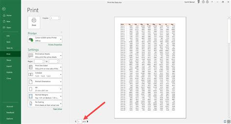 how to have the same top row on each page in excel