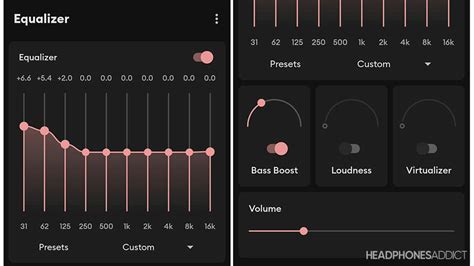 how to headphone settings on android