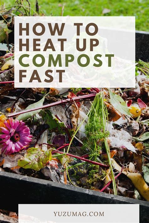 how to heat up compost in winter