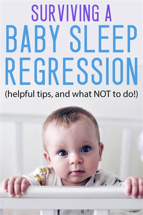 how to help baby going through sleep regression