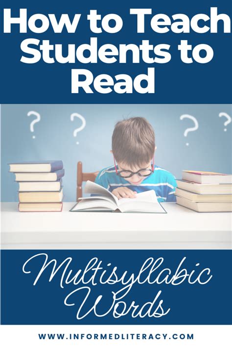 how to help students read multisyllabic words