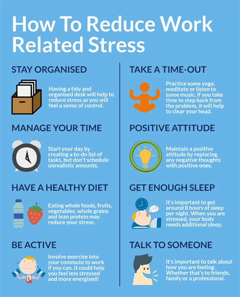 how to help with work related stress