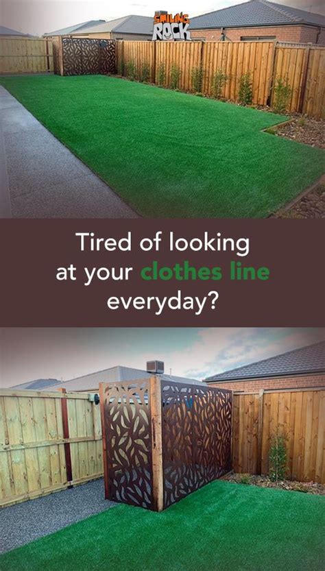 How To Hide A Clothesline