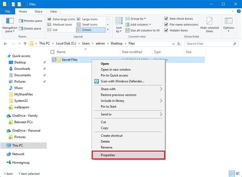 how to hide a folder in notes