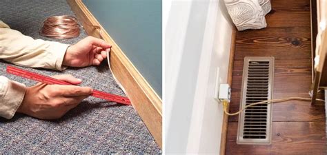How To Hide A Lamp Cord On The Floor