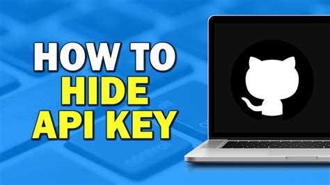 how to hide api key in github