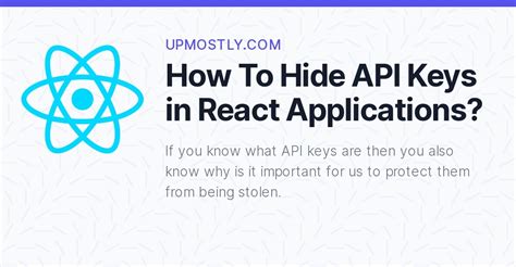 how to hide api key in github react