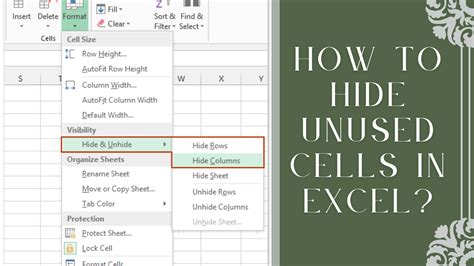 how to hide empty cells in excel graph