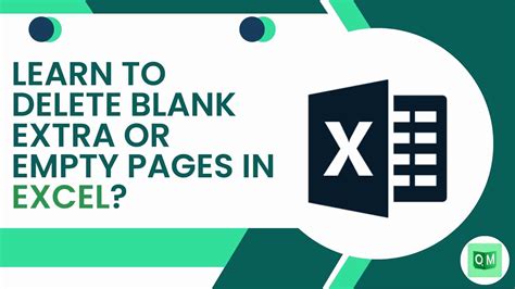 How To Hide Extra Pages In Excel