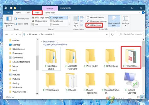 how to hide file in windows 10
