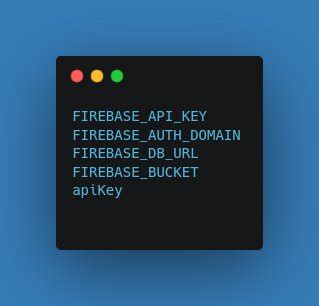 how to hide firebase api key in github